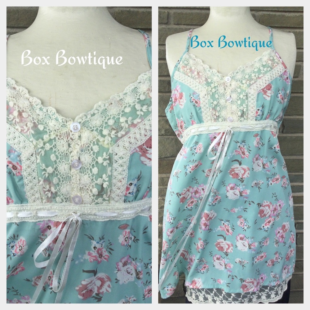 NEW “Laura Ashley Inspired” Floral Camisole